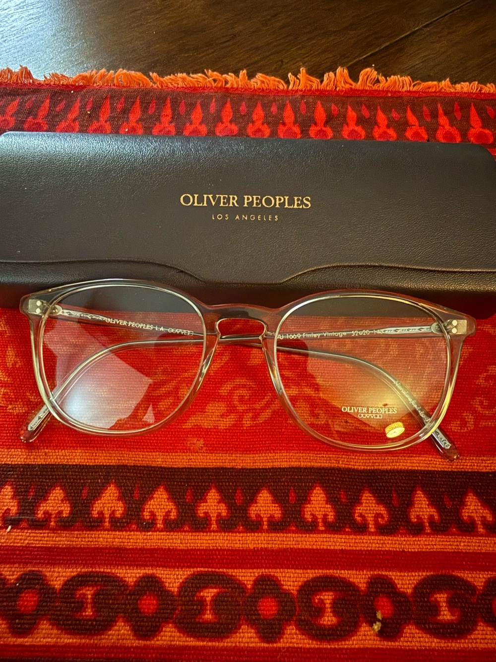 Oliver peoples eyeglasses